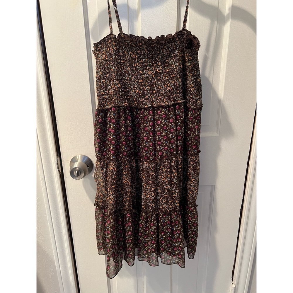 American Rag brown Floral dress